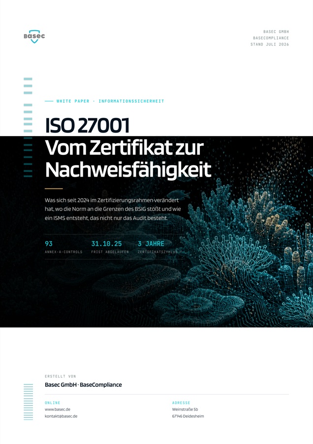 Cover White Paper: ISO 27001