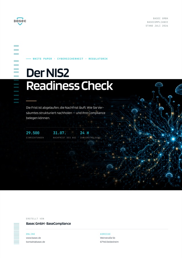 Cover White Paper: Der NIS2 Readiness Check